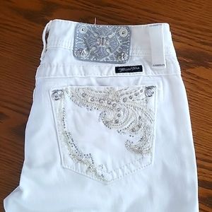 Miss Me cropped skinny jeans